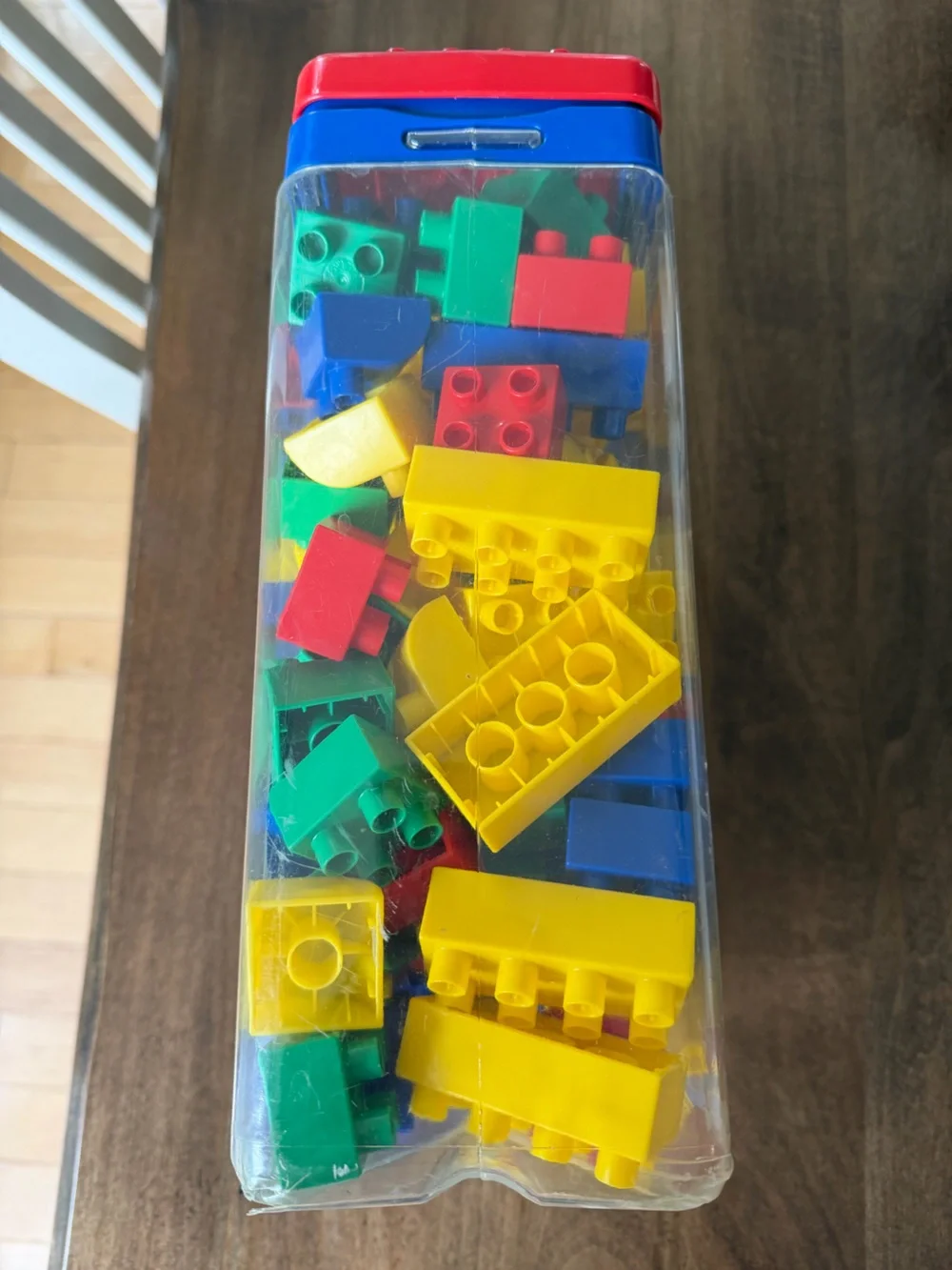 Mega Bloks 90-Piece Building Set - Bright Primary Colors